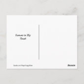 ゴールデンレトリバー犬あなたが私の幸せ ポストカード (裏面)