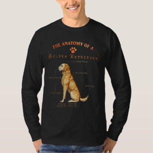 ゴールデンレトリバー犬の解剖学 – ギフ最高のト Tシャツ