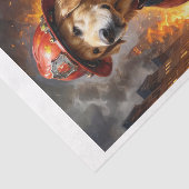 ゴールデンレトリバー犬種:消防士 - 薄葉紙 (詳細)