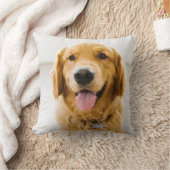 ゴールデンレトリバー笑い クッション (ブランケット)
