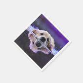 ゴールデンレトリバー紙ナプキンス スタンダードカクテルナプキン (角)