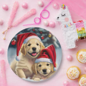 ゴールデンレトリバー紙プレート ペーパープレート (パーティー)