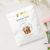ゴールデンレトリバー結婚ドッグズサンキューフェイバーバッグ フェイバーバッグ (封をした状態)