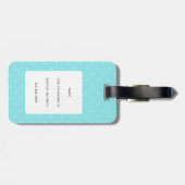 ゴールデンレトリバー荷物タグ ラゲッジタグ (裏面横)