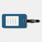 ゴールデンレトリバー荷物タグ ラゲッジタグ (裏面横)