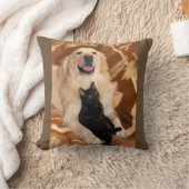 ゴールデンレトリバー装飾用クッション クッション (ブランケット)