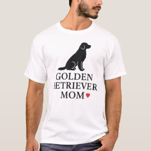 ゴールデンレトリバー誇りを持ったママ犬の親 Tシャツ