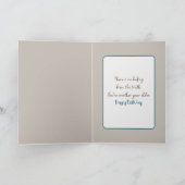 ゴールデンレトリバー誕生日ユーモア カード (内部)