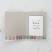 ゴールデンレトリバー誕生日ユーモア カード (内部)