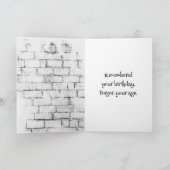 ゴールデンレトリバー誕生日 カード (内部)