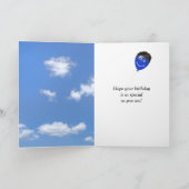 ゴールデンレトリバー誕生日 カード (内部)