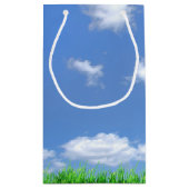 ゴールデンレトリバー誕生日 スモールペーパーバッグ (裏面)