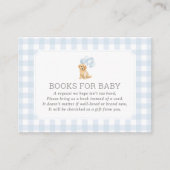 ゴールデンレトリバー赤ちゃんシャワーベビー エンクロージャーカード (正面)