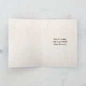 ゴールデンレトリバー退職金カード カード (内部)