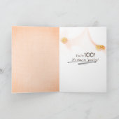 ゴールデンレトリバー100th誕生日バッグ カード (内部)