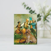 ゴールデンレトリバー1 - &aposの精神；76 ポストカード (スタンド正面)