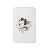 ゴールデンレトリバー2 バスマット (正面縦)