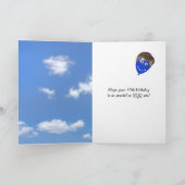 ゴールデンレトリバー35誕生日 カード (内部)