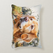 ゴールデンレトリバー アクセントクッション (正面(垂直))