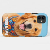 ゴールデンレトリバー カスタムスマホケース Case-Mate iPhoneケース (裏面(横))