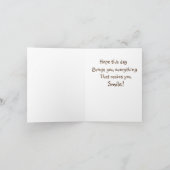 ゴールデンレトリバー カード (内部)