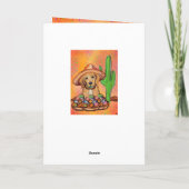 ゴールデンレトリバー カード (裏面)