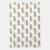 ゴールデンレトリバー キッチンタオル (縦)