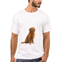 ゴールデンレトリバー キャンピング アドベンチャー Tシャツ