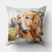 ゴールデンレトリバー クッション (正面)