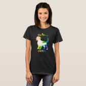 ゴールデンレトリバー ゴールデンのために Tシャツ (正面フル)