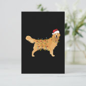 ゴールデンレトリバー サンキューカード (スタンド正面)