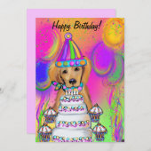 ゴールデンレトリバー シーズンカード (正面/裏面)