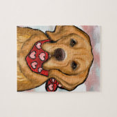 ゴールデンレトリバー ジグソーパズル (横)