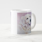 ゴールデンレトリバー ジャンボコーヒーマグカップ (正面右)