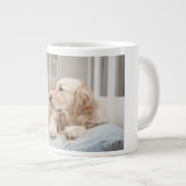 ゴールデンレトリバー ジャンボコーヒーマグカップ (正面右)