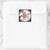 ゴールデンレトリバー スクエアシール (バッグ)