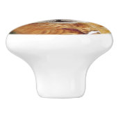 ゴールデンレトリバー セラミックノブ (側面)