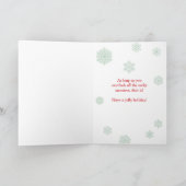 ゴールデンレトリバー-タッキーなクリスマスセーター シーズンカード (内部)