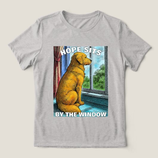 ゴールデンレトリバー トライブレンドＴシャツ (デザイン正面)