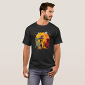 ゴールデンレトリバー ハロウィンコスチューム 犬用 Tシャツ (正面フル)