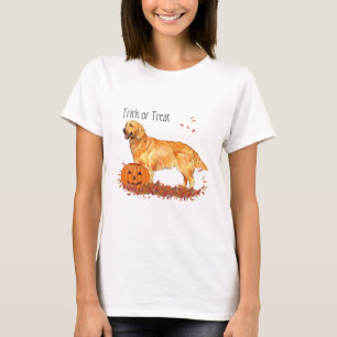 ゴールデンレトリバー ハロウィン Tシャツ