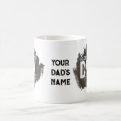 ゴールデンレトリバー パパ 父の日 パパ好き コーヒーマグカップ (中央)