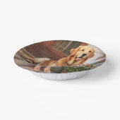 ゴールデンレトリバー ペーパーボウル (傾斜あり)