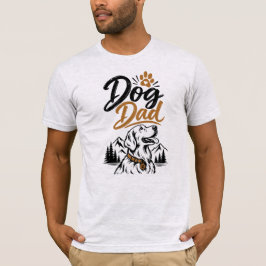 ゴールデンレトリバー・マウンテンの犬の父 Tシャツ