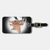 ゴールデンレトリバー ラゲッジタグ (正面横)