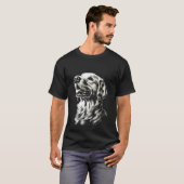 ゴールデンレトリバー ヴィンテージ Tシャツ (正面フル)