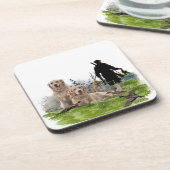 ゴールデンレトリバー – 優秀な狩り犬 コースター (左側)