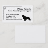 ゴールデンレトリバー 名刺 (正面/裏面)