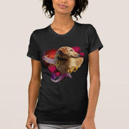 ゴールデンレトリバー 心からの愛 Tシャツ