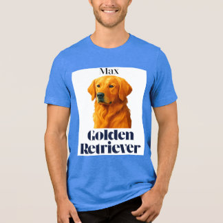 ゴールデンレトリバー,犬好き,ペットの肖像,かわいい犬 トライブレンドTシャツ